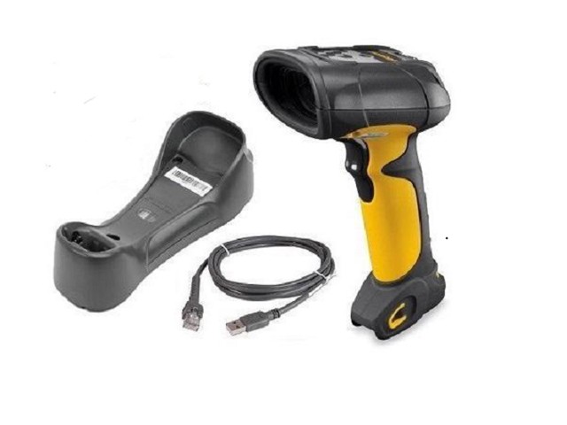 Zebra Symbol DS3578 Series Industrial Barcode Scanner DS3578-DP Series Rugged Cordless 1D/2D Imager Scanner Full support for IUID scanners with usb cable and base