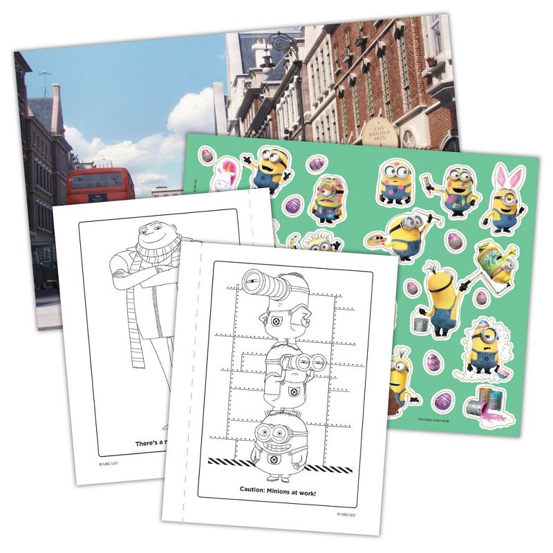 Minions Mini Sticker Scene Plus