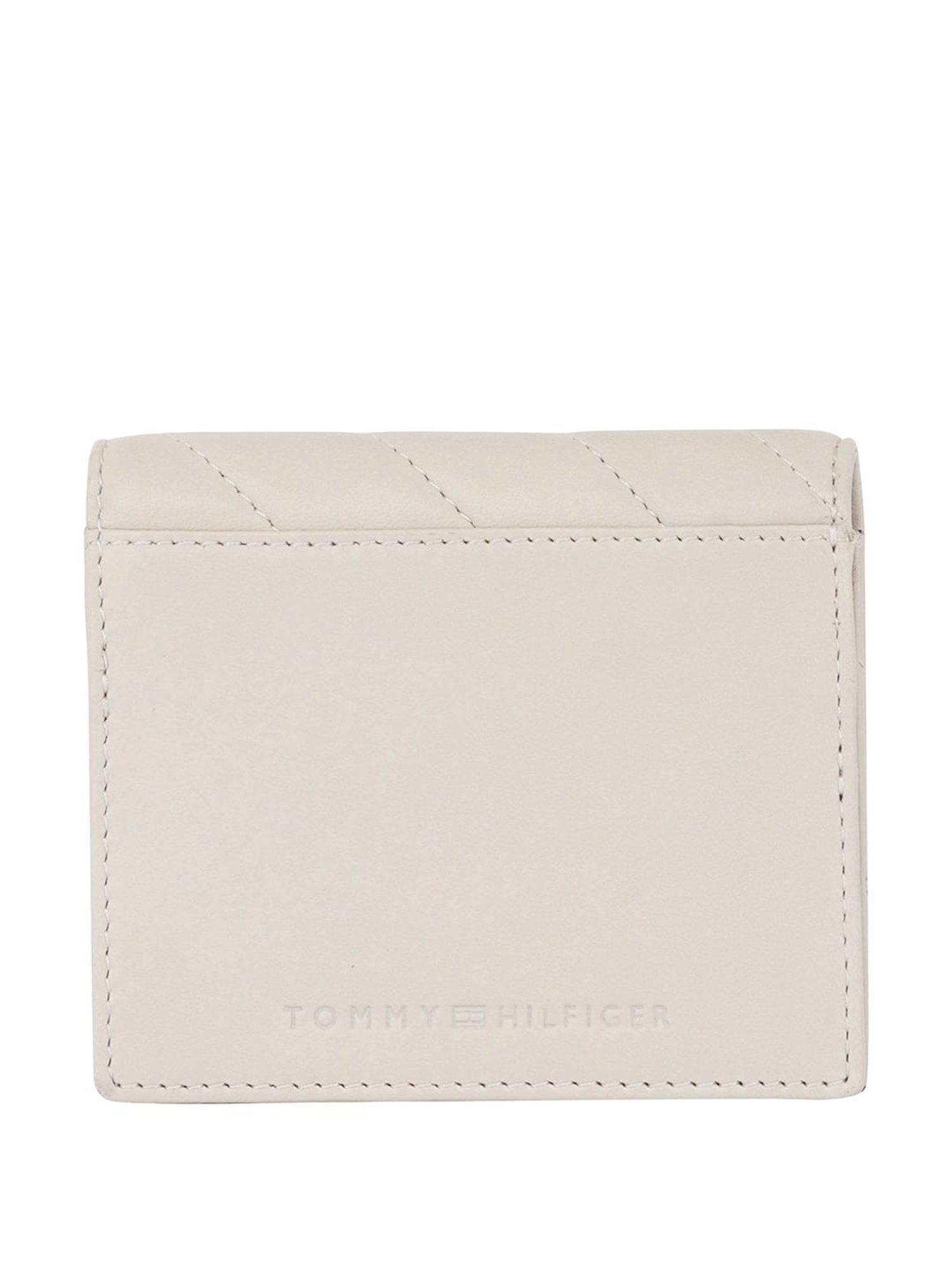 TOMMY HILFIGER Angelina Nude Textured Wallet For Women