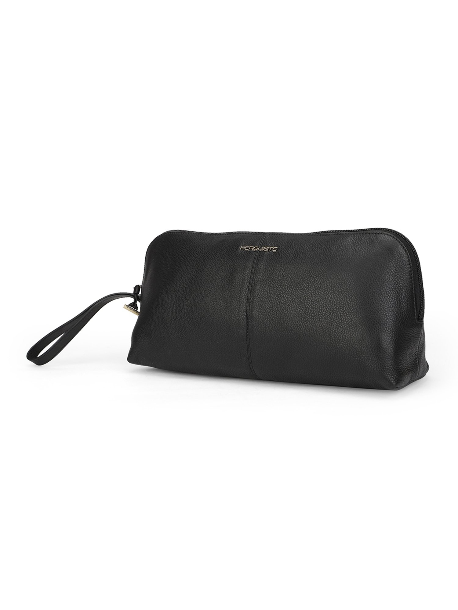 PERQUISITE TIMELESS TRAVELER Black Solid Pouch