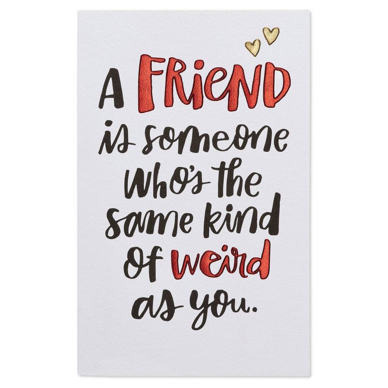 Funny Weird Card with Foil