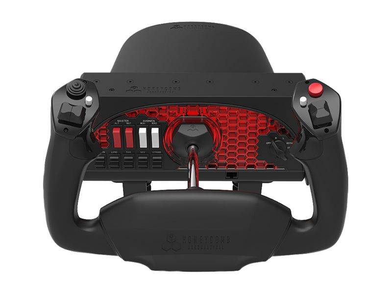 Honeycomb SB003011 Alpha Flight Controls Yoke & Switch Panel