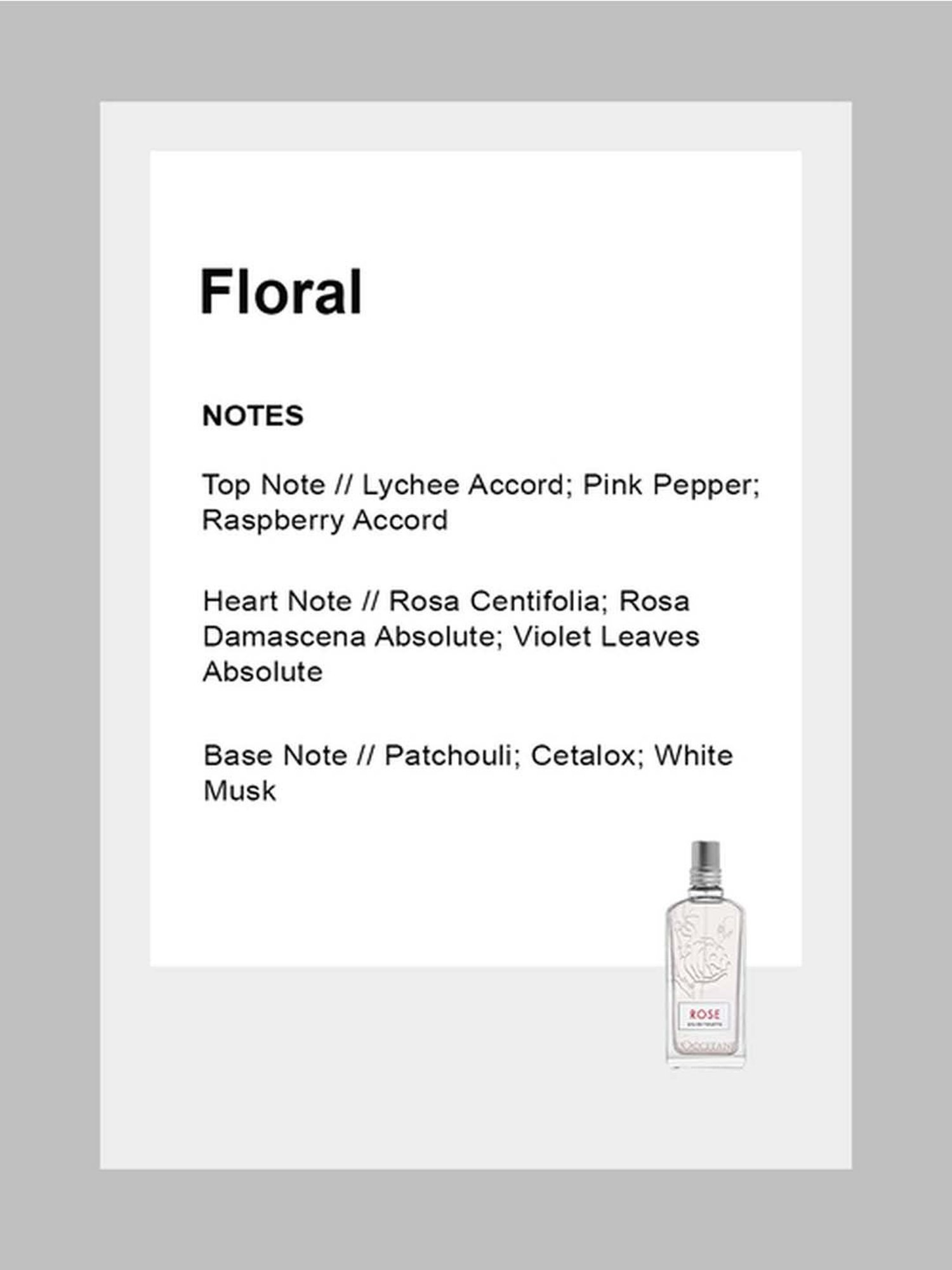 L'Occitane Rose Eau De Toilette - 75 ml