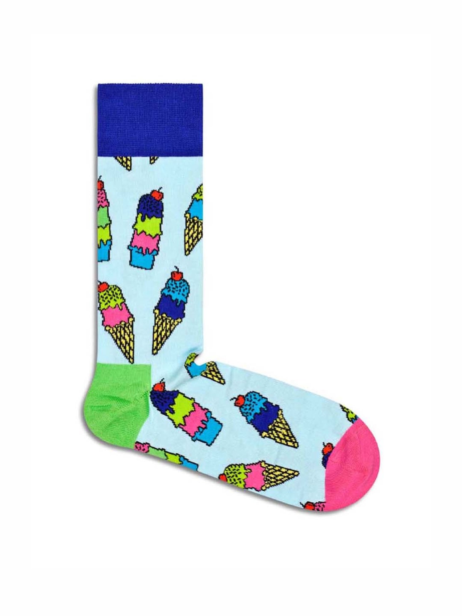 Happy Socks Sunny Day Multicolor Cotton Printed Socks (41-46) - Pack of 2