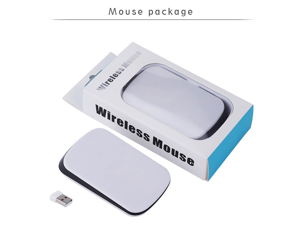 Sovawin Touch Arc Wireless Mouse Ultra Thin USB Optical Mini Slim Mouse 1200 DPI Mice For desktop Computer Mause Laptop Notebook