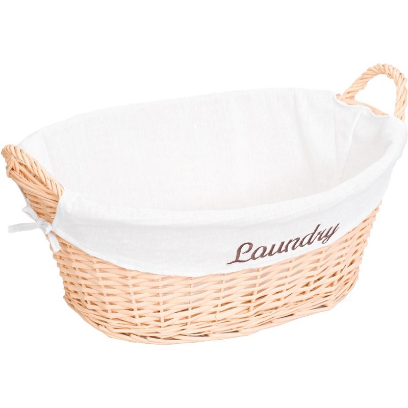 dbest products Laundry Bag Clothes Hamper Basket Wagon Cart Trolley Dolly with Handle, Wheels, and Removable Liner, Grey