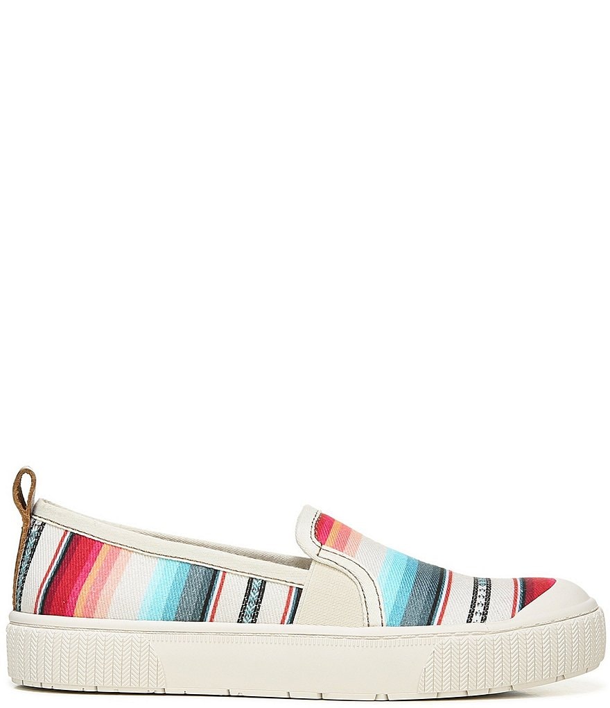 Zodiac Ciara Blanket Stripe Fabric Slip-Ons