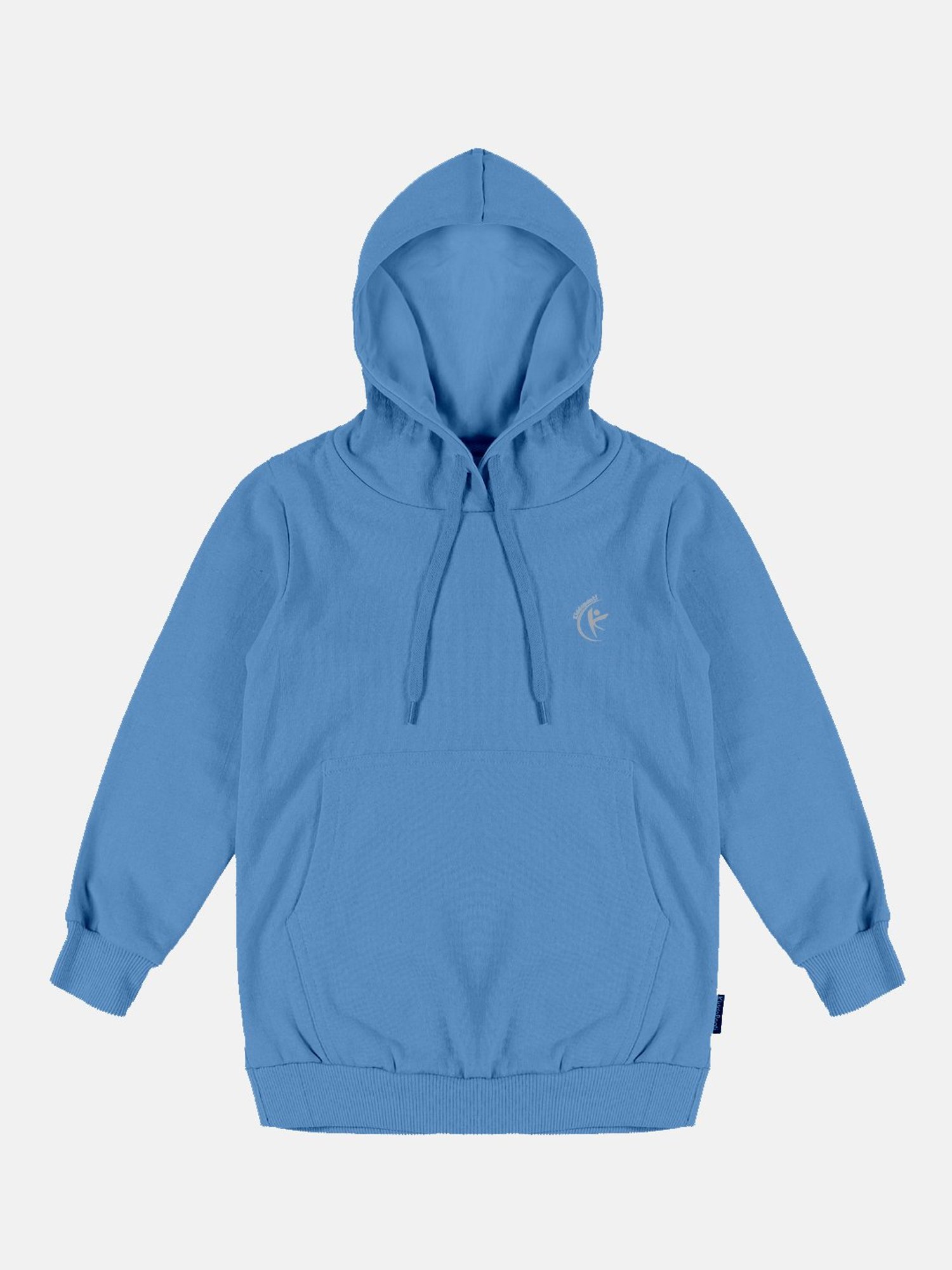 Kiddopanti Kids Blue & Black Solid Full Sleeves Sweatshirt with Trackpants