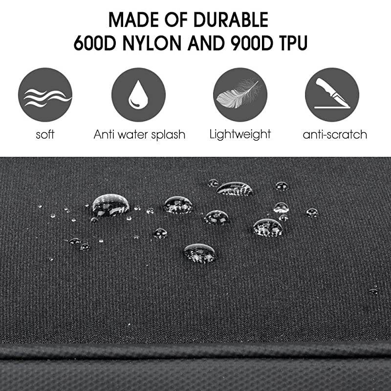 Electronic Cord Organizer Travel Universal Case Gadget Gear Storage Pouch Compatible with 79 inches iPad MiniApple PenciliPhone XRiPhone XiPhone 8 KindleHard DriveMemory Cards