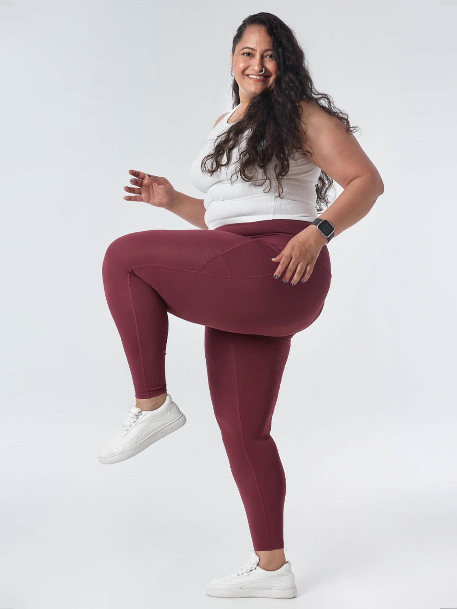 BlissClub Burgundy The Ultimate Leggings