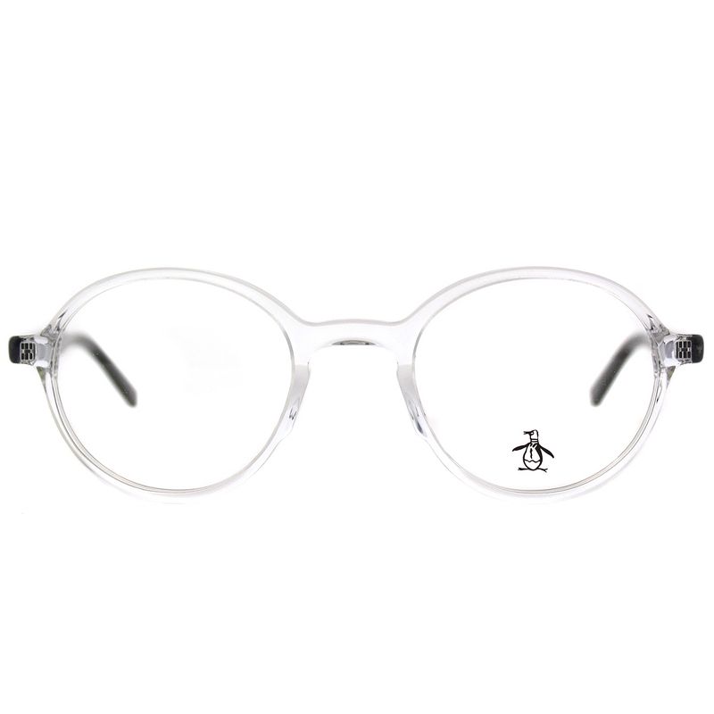 Original Penguin The Mungarutal CR Unisex Round Eyeglasses Crystal 45mm