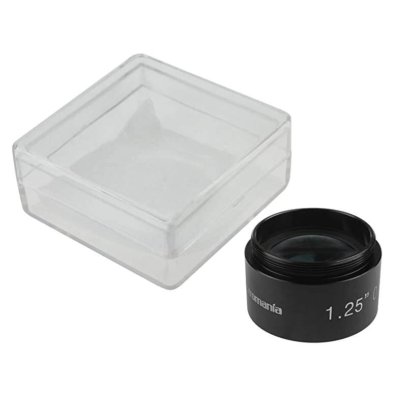 05X Reducer for Photography and Observing 125quot Filter Thread 285x075MM on Both Sides Reduces The Focal Length for Visual and Photographic Use