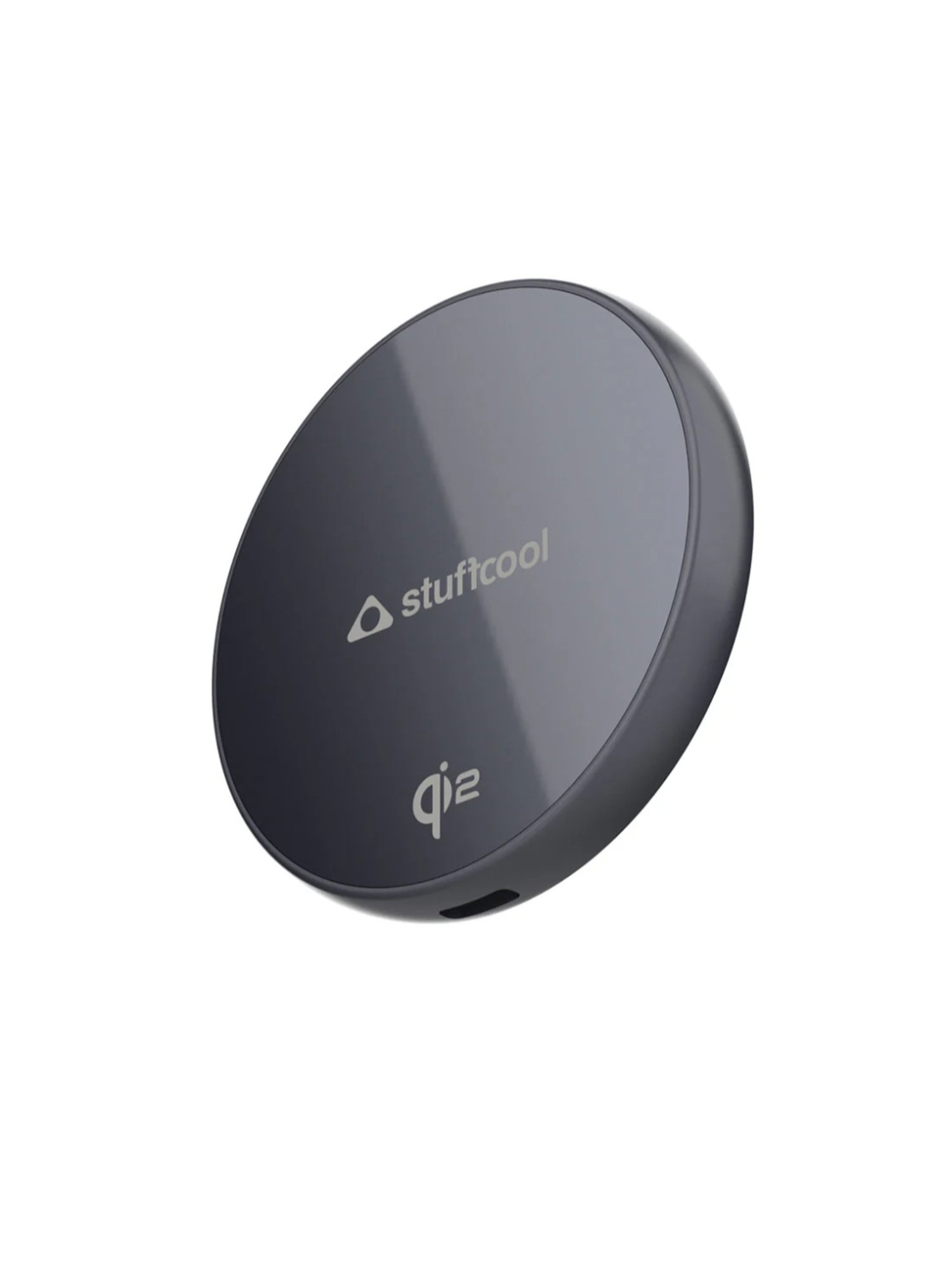 Stuffcool Revel Magnetic Wireless Charger with Qi2 Certification (Black)