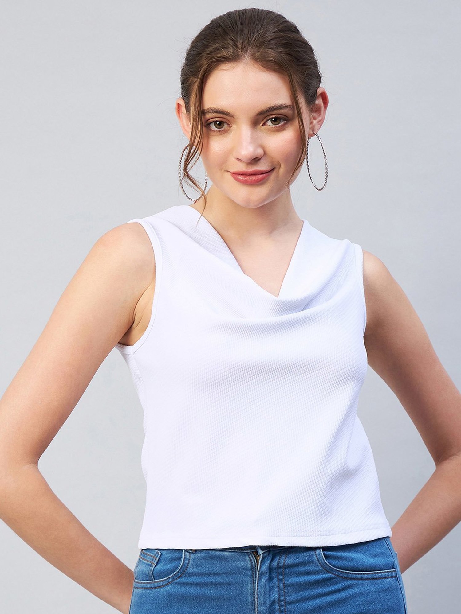 Marie Claire White Box Top