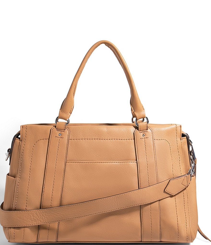 Aimee Kestenberg Zip Me Up Triple Entry Satchel Bag