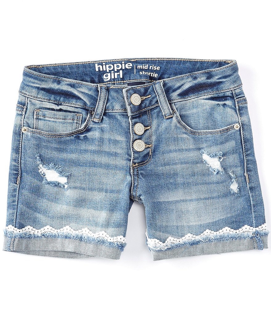 Copper Key Big Girls 7-16 Striped Shorts