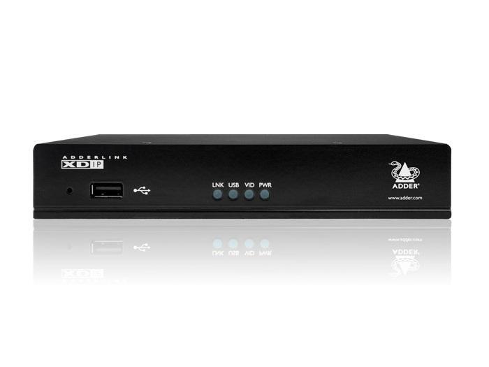 Single Link Non-POE HDMI/USB/KVM Extender over IP with US power Lead