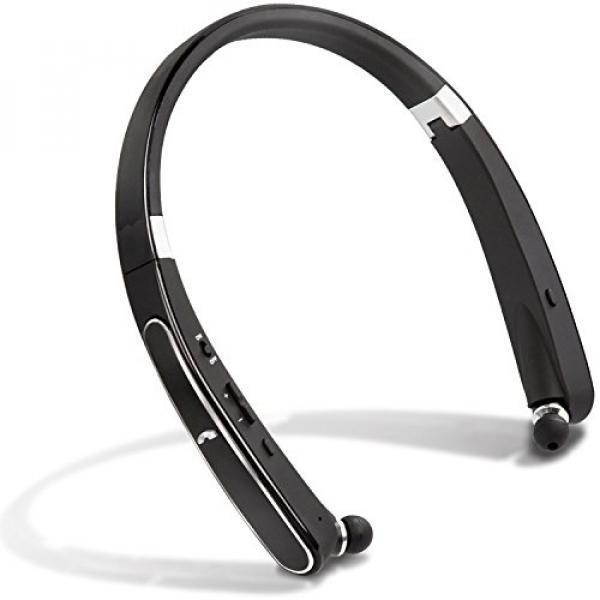 ALH Neckband Headphone,YaFex Retractable Earbuds Bluetooth V4.1 Wireless Foldable Headset, Wireless headphone for Iphone Sumsung IOS and Android Cellphone