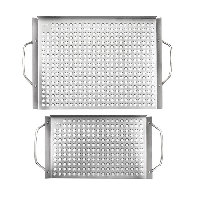 2pc Stainless Steel Grill Grid Set - Outset
