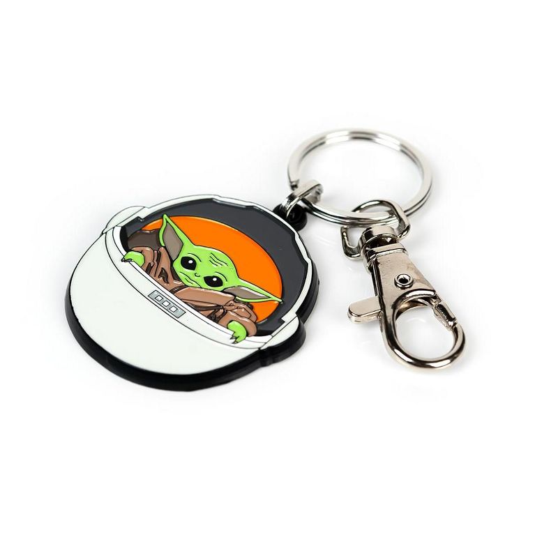 SalesOne LLC Star Wars: The Mandalorian The Child Keychain Pendant | Baby Yoda In Carriage