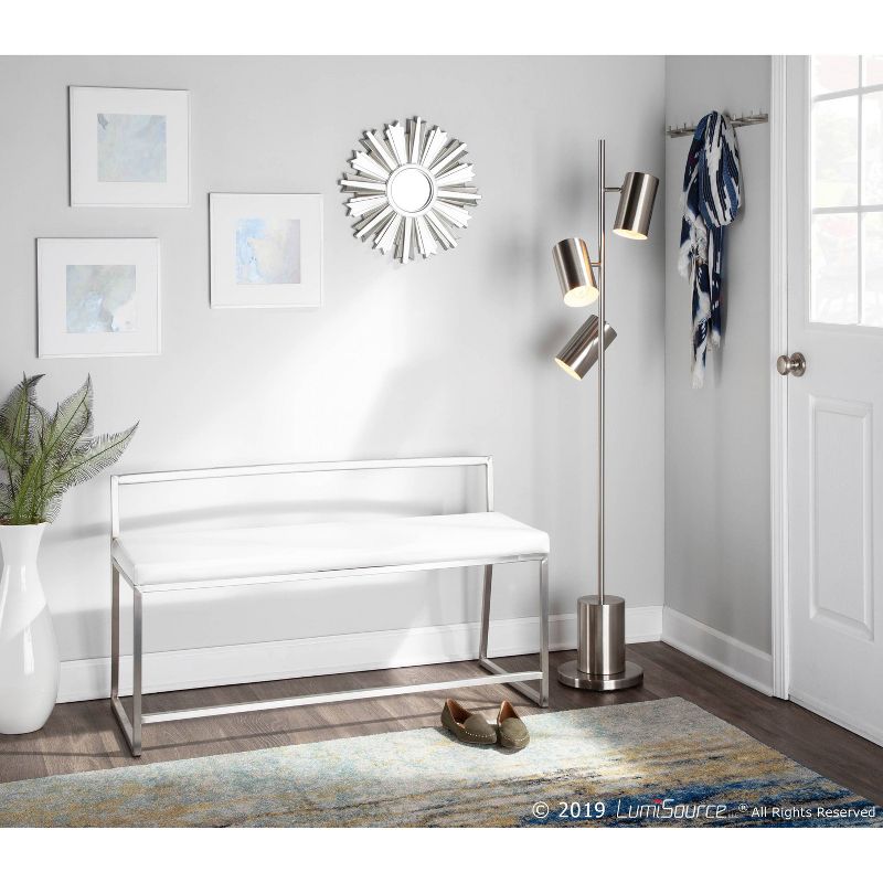 Metal Cannes Contemporary/Glam Table Lamp Gold (Includes LED Light Bulb) - LumiSource