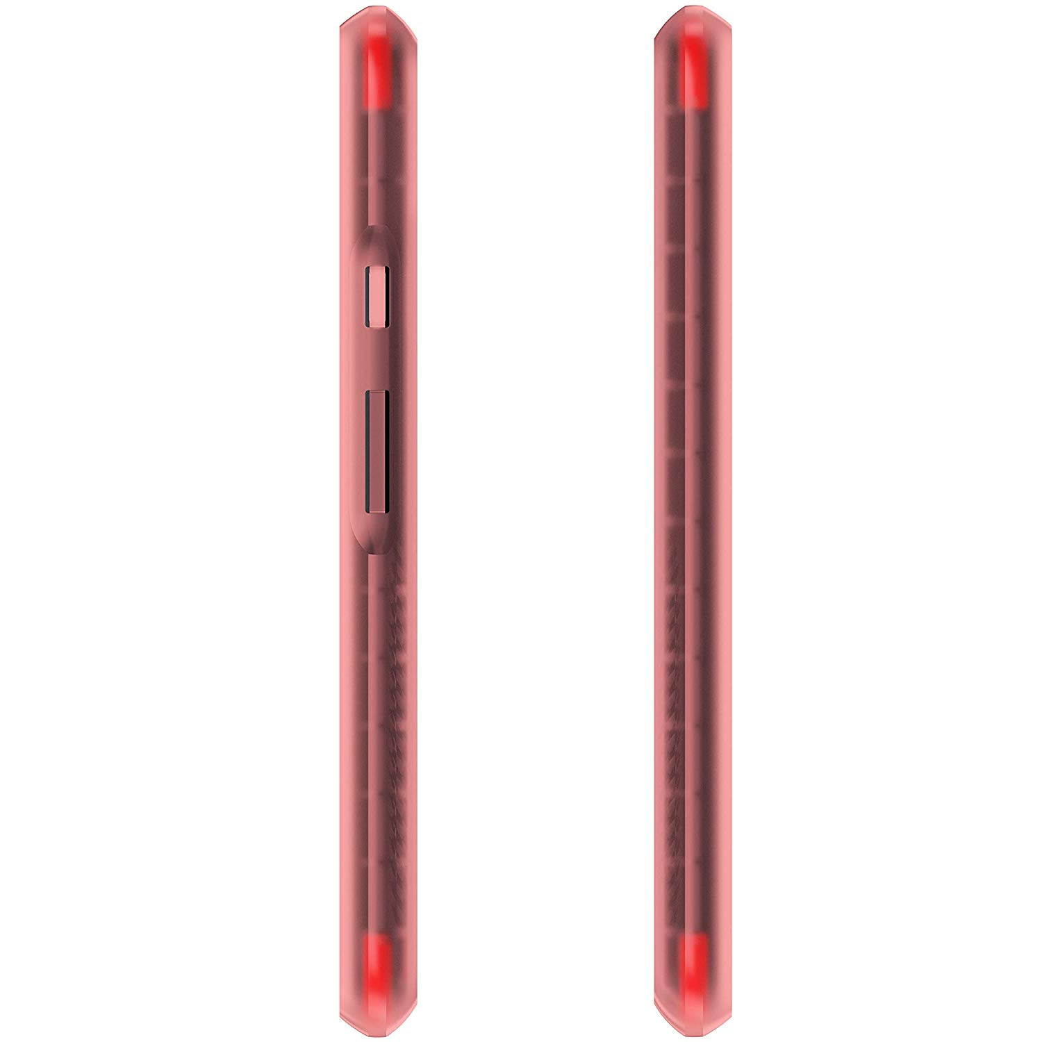 Ghostek Covert Clear Pixel 4 XL Case with Super Slim Fit Design and Secure Hand Grip Tough Shockproof Heavy Duty Protection Wireless Charging Compatible for 2019 Google Pixel 4 XL (6.3 Inch) - (Pink)