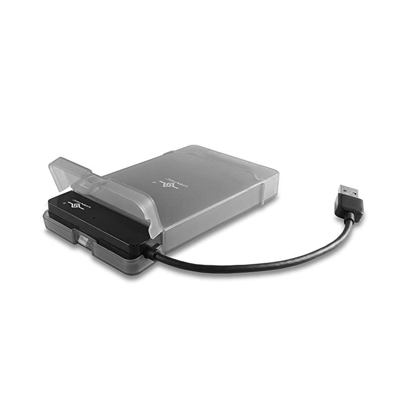 USB 30 to 25 SATA HDD Adapter with case CBSTU32PB