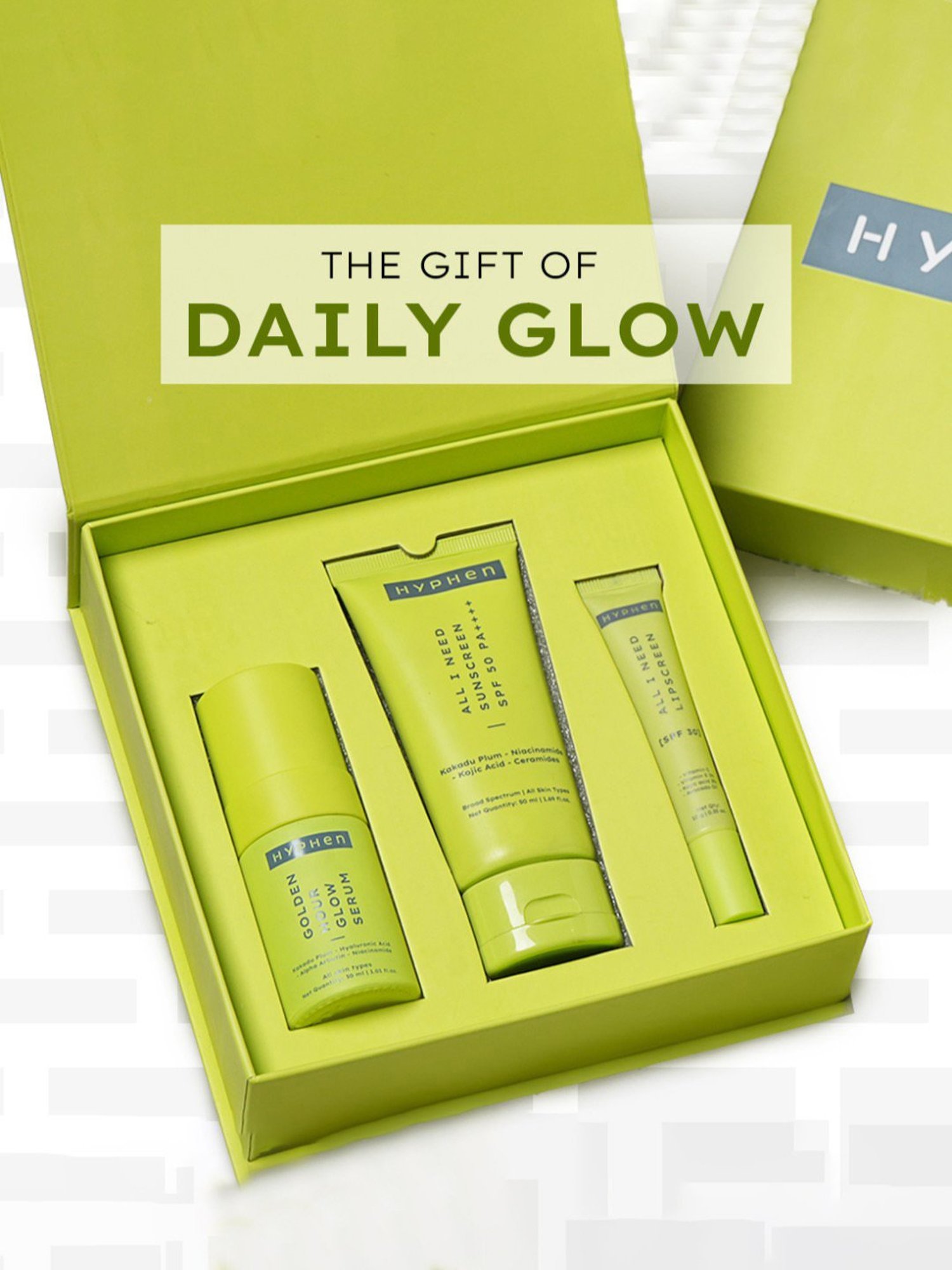 Hyphen Daily Glow Essentials Gift Kit