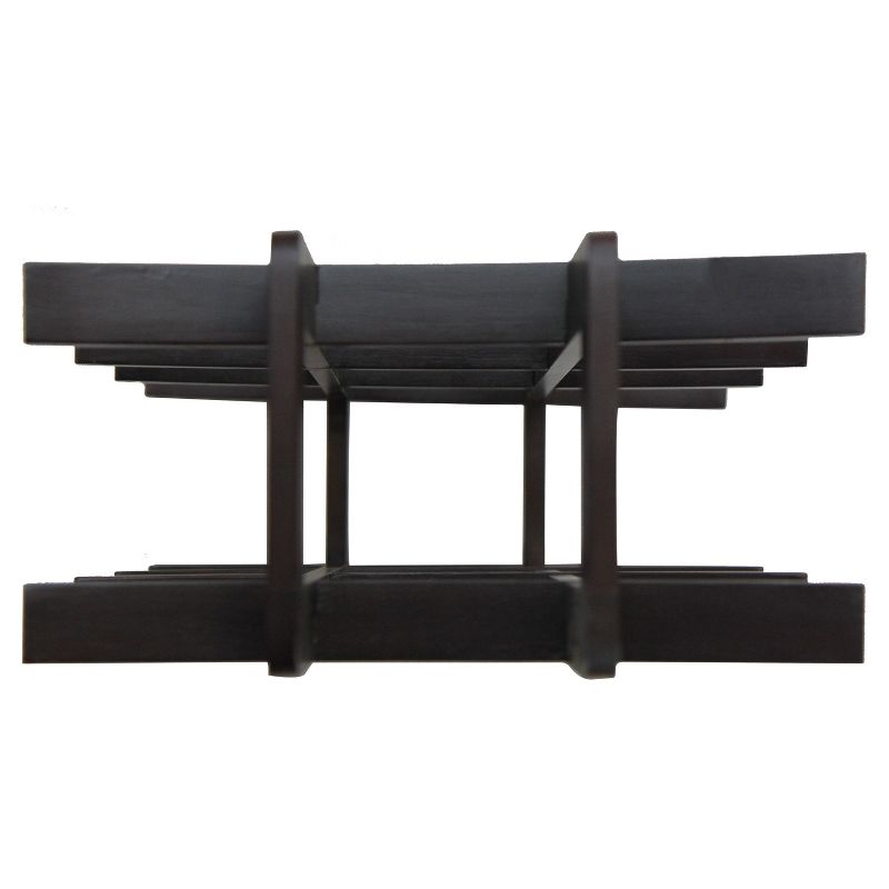 Oceanstar 12-Bottle Bamboo Wine Rack