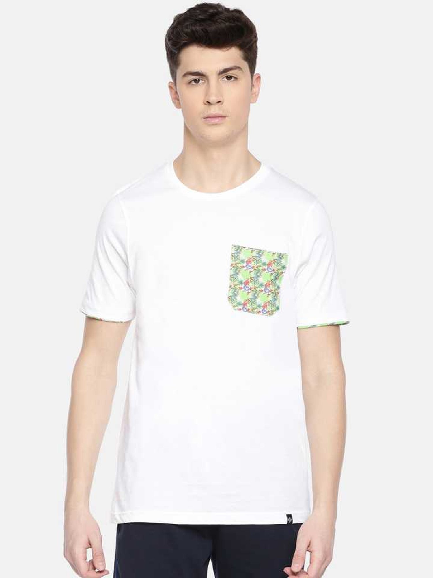 Dollar Mutlicolored Regular Fit Printed T-Shirt (Pack of 2)
