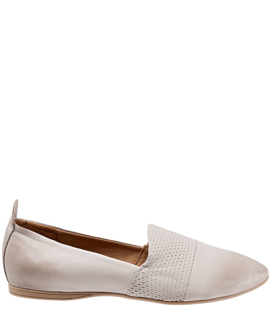 Bueno Katy Perforated Leather Slip-Ons