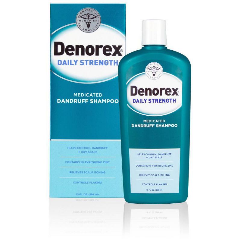Denorex Daily Strength Dandruff Shampoo - 10 fl oz