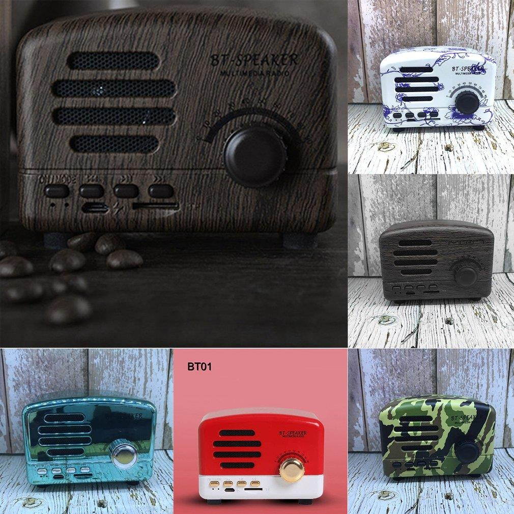 Portable Wireless HIFI Bluetooth Speaker Music Player Support TF Card FM Radio