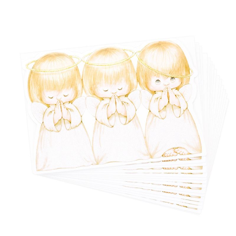 16ct Hallmark Three Angels Greeting Cards
