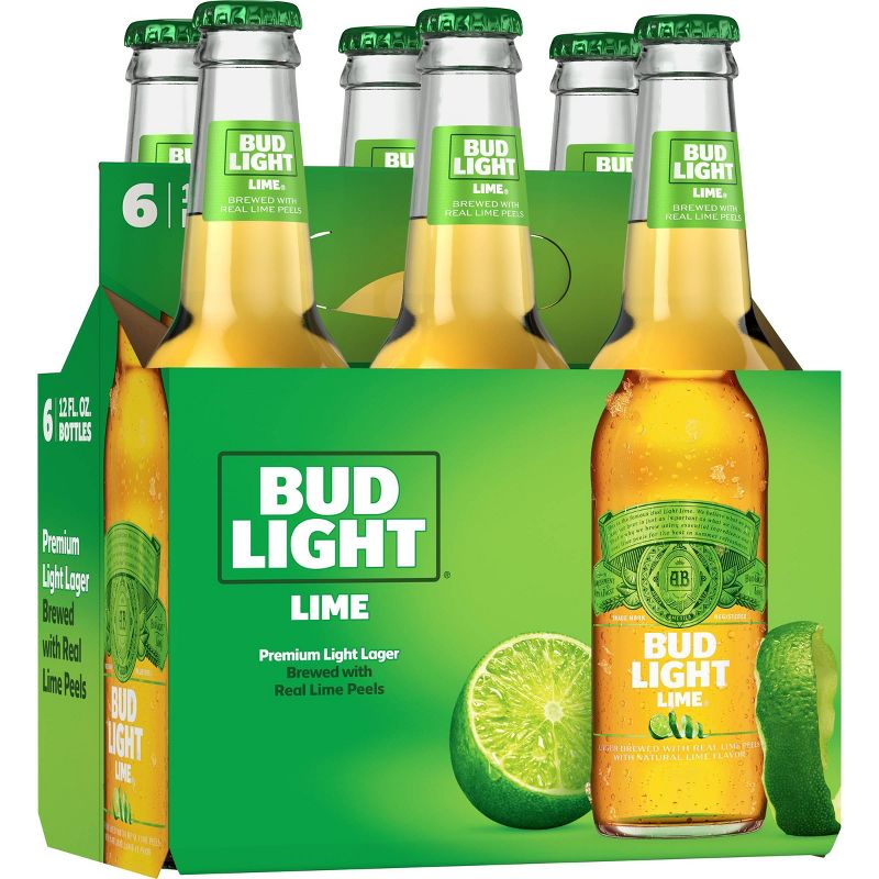 Bud Light Lime Beer - 72 fl oz/6pk Bottles