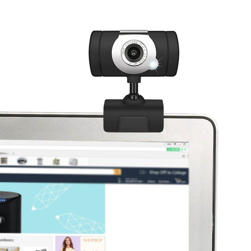 High-Definition Computer Video Camera Conference Video Web Cam Camera Built-In Microphone Customizable Border