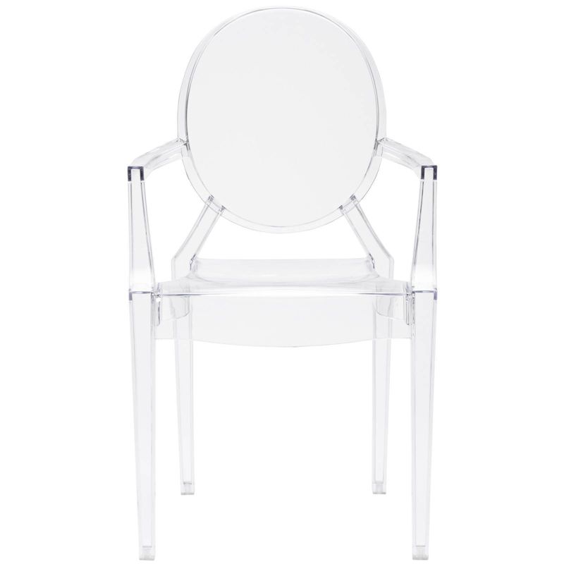 Set of 4 Janice Armchair Clear - Poly & Bark