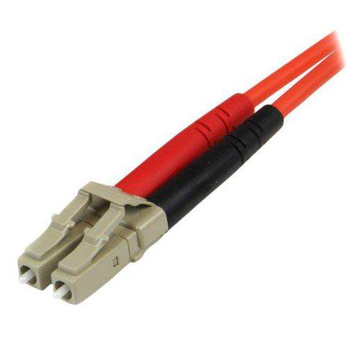 Fiber Optic Cable LC-LC 9/125 Duplex Single-Mode Fiber Cable Yellow 5 meters