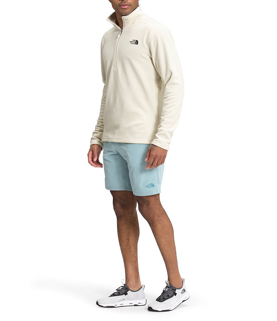 The North Face Textured Cap Rock Zip Pullover
