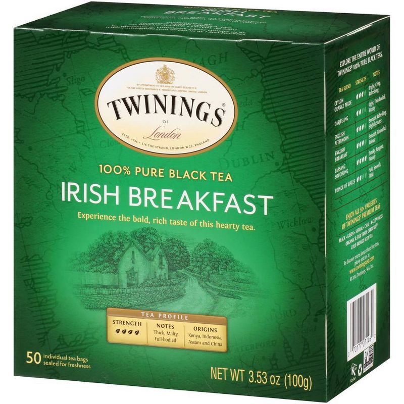 Twinings Irish Breakfast Tea - 50ct