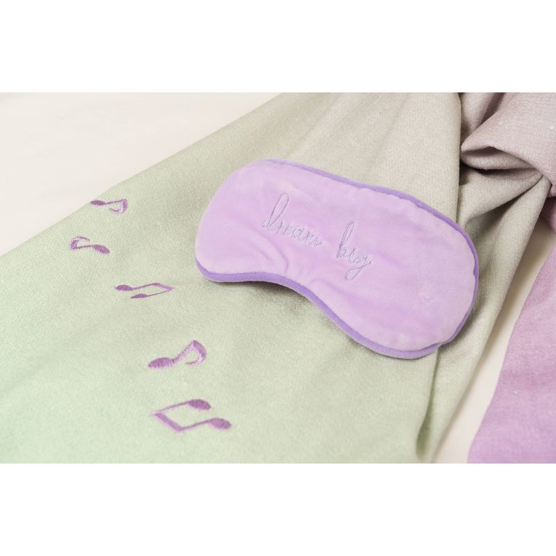 Disney Princess X POPSUGAR Tiana Chenille Throw and Eye Mask