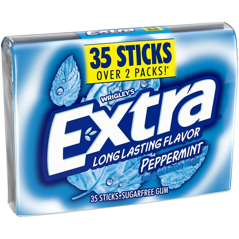EXTRA Peppermint Sugar free Gum - 35 Stick Pack