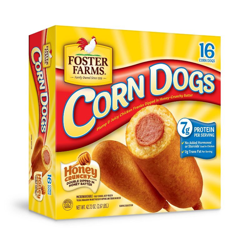 Foster Farms Chicken Corn Dogs - 16ct