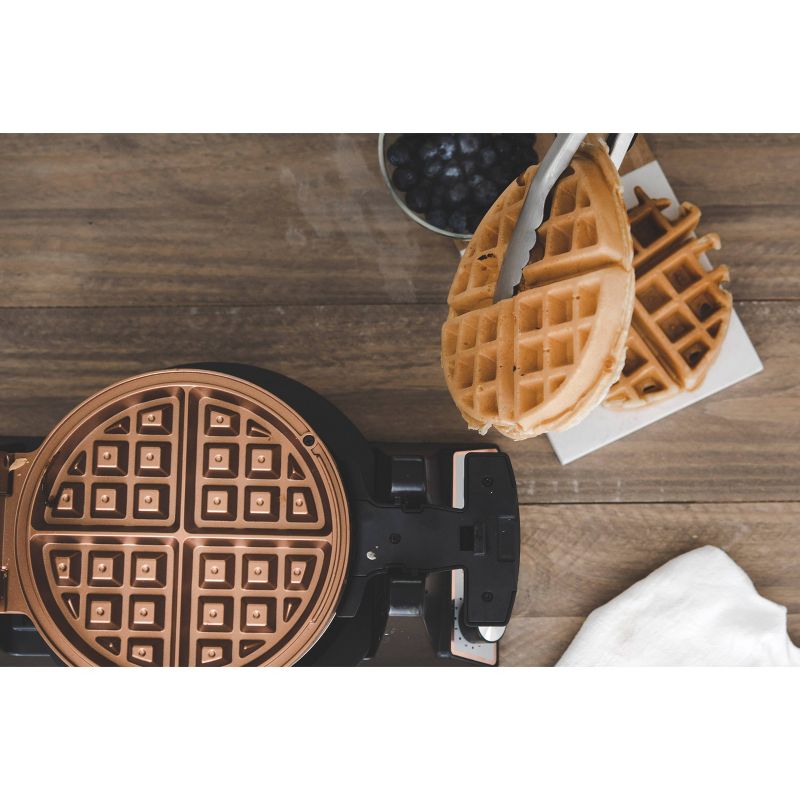 ChefChoice Five of Hearts Waffle Maker - Black