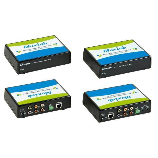 Component Video Cables with Audio 12 Feet Gold Plated RCA to RCA Supports 1080i