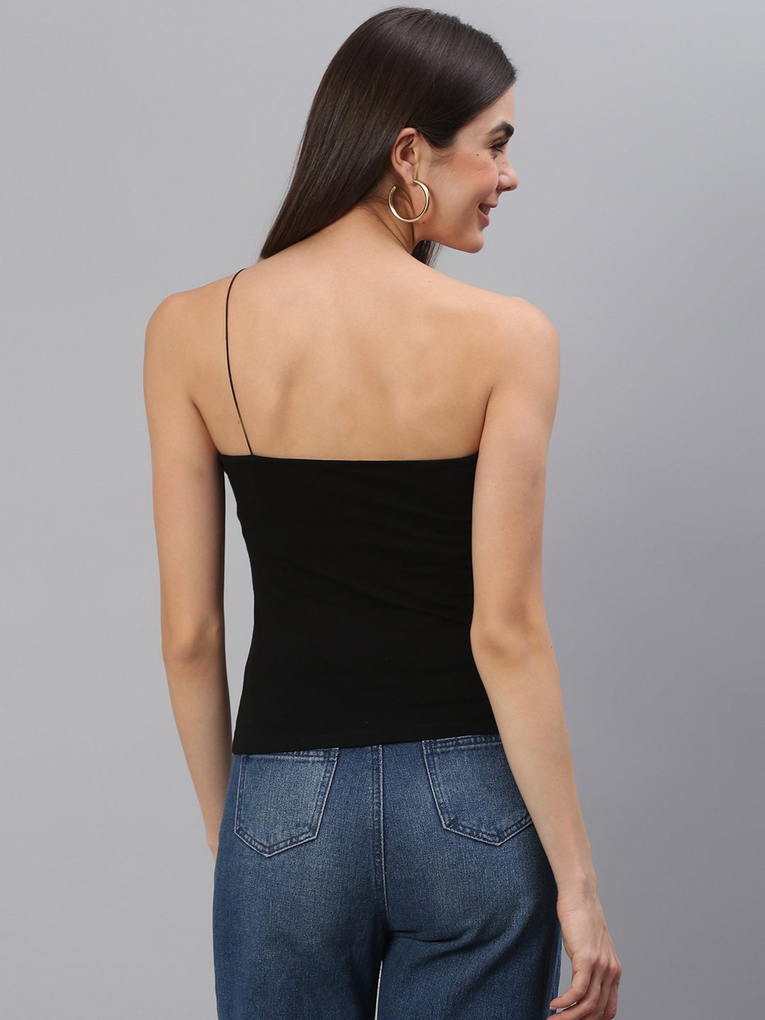 Cation Black Tube Top