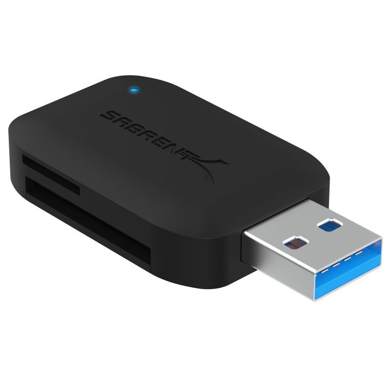 Sabrent USB 3.0 Micro SD and SD Card Reader (CR-BYMS)