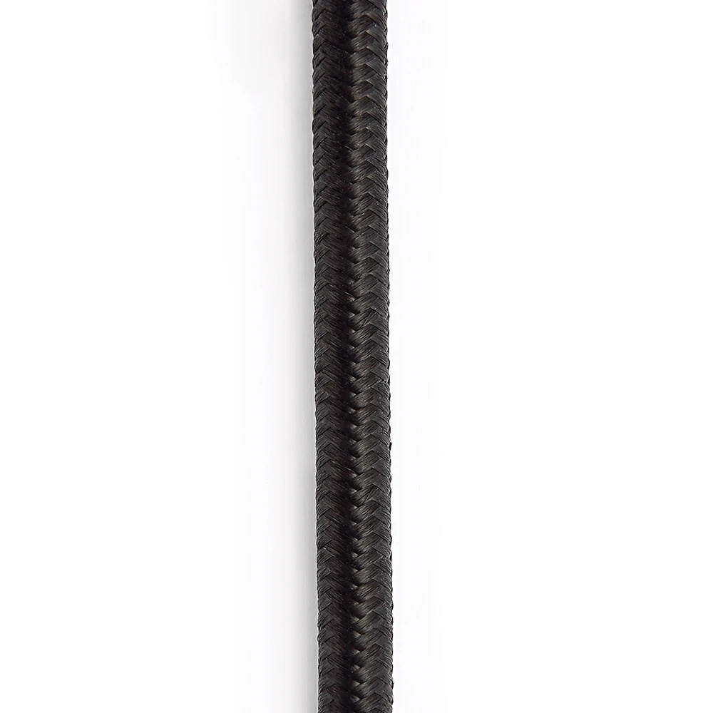 Daddario 20 Foot Custom Series Braided Instrument Cable, Black