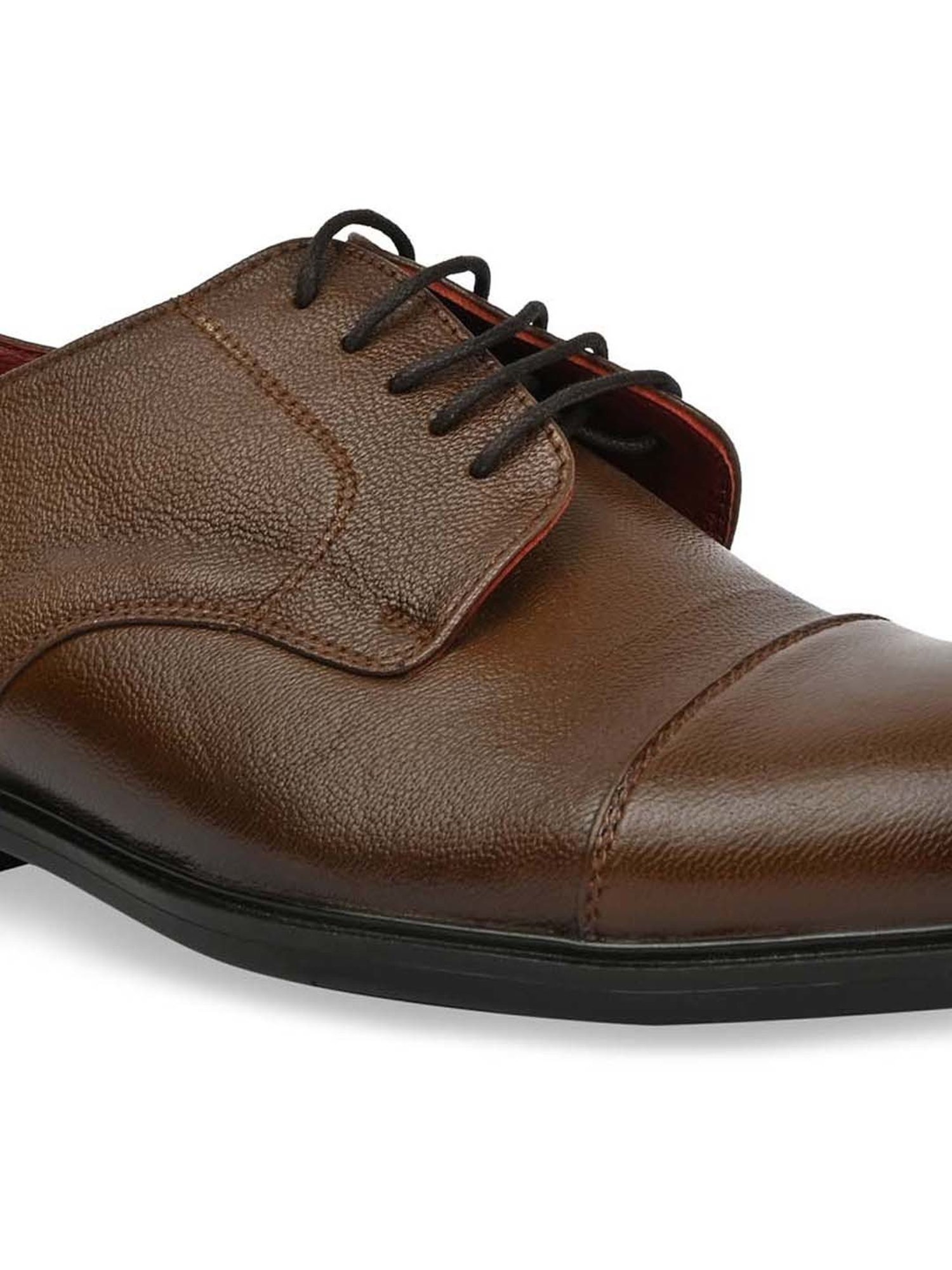Regal Men's Tan Derby Shoes