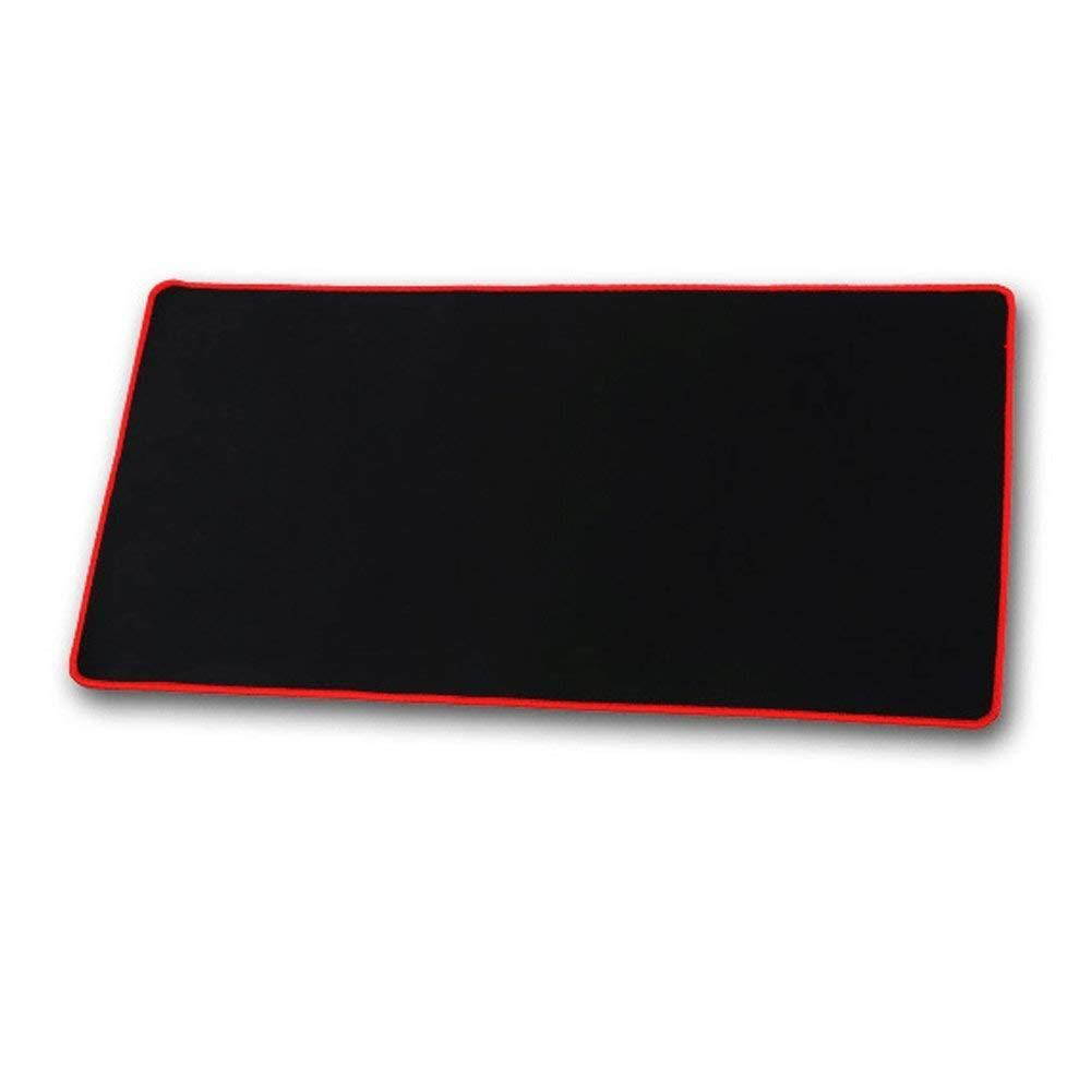 OPCC high grade thick official big mouse pad game mouse pad Extended Edition Cloth Gaming Mouse Mat 23.6"11.8"0.12" functional Non-slip Rubber base (red)